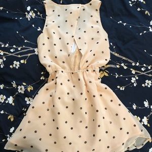 Open Back O’Neil Polka Dot Dress
